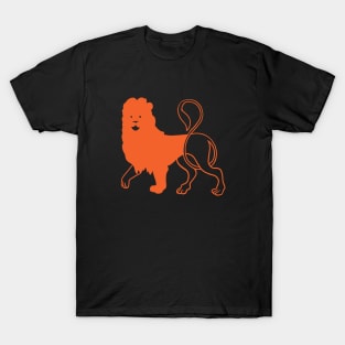 Leo Zodiac Sign - Astrological Version 2 T-Shirt